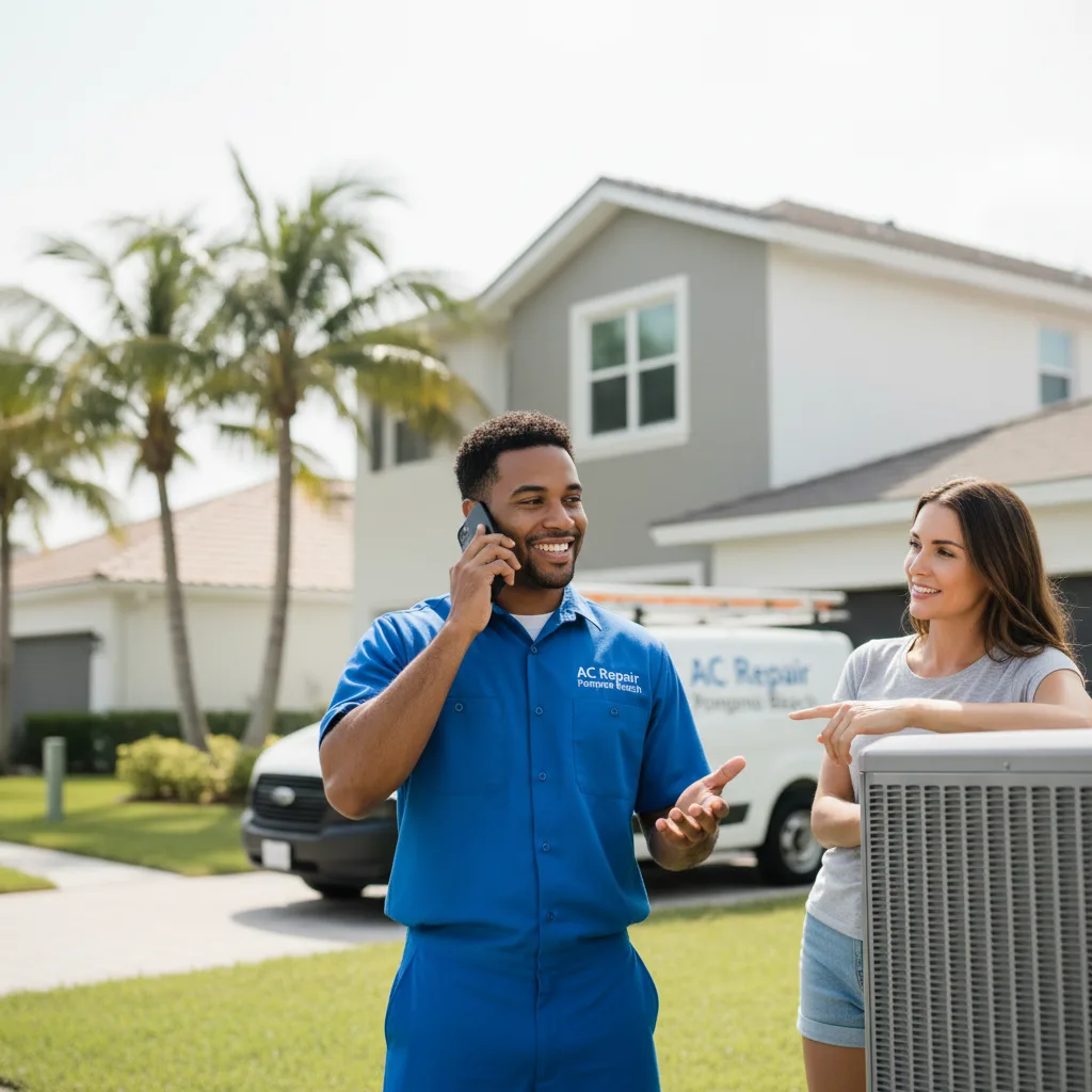 AC Repair Pompano Beach customer support in East Chicago